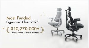 Bionic FlexFit Backrest | Dynamic Support System | OmniStretch Massage | 4 Recline Positions: 105°–160° | Precision Adjustments