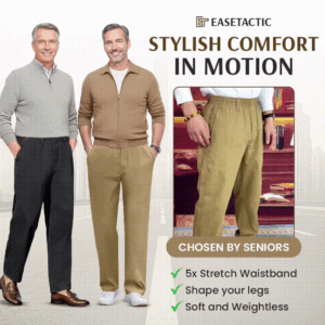 EaseTactic - Pantalones duraderos con bolsillos y cremallera de ajuste flexible