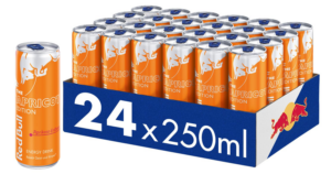 Clearance Sale – Red Bull Energy Drink Apricot Edition – Drinks with Apricot Strawberry Flavour 250 ml (Pack of 24)
